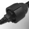 Zasilacz QOLTEC IEC 320 C14 na francuską wtyczkę, kabel 0,15 m