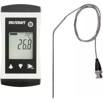 VOLTCRAFT PTM 100 + TPT-209 przyrząd do pomiaru temperatury -200 - 450 °C Typ sondy Pt1000 IP65