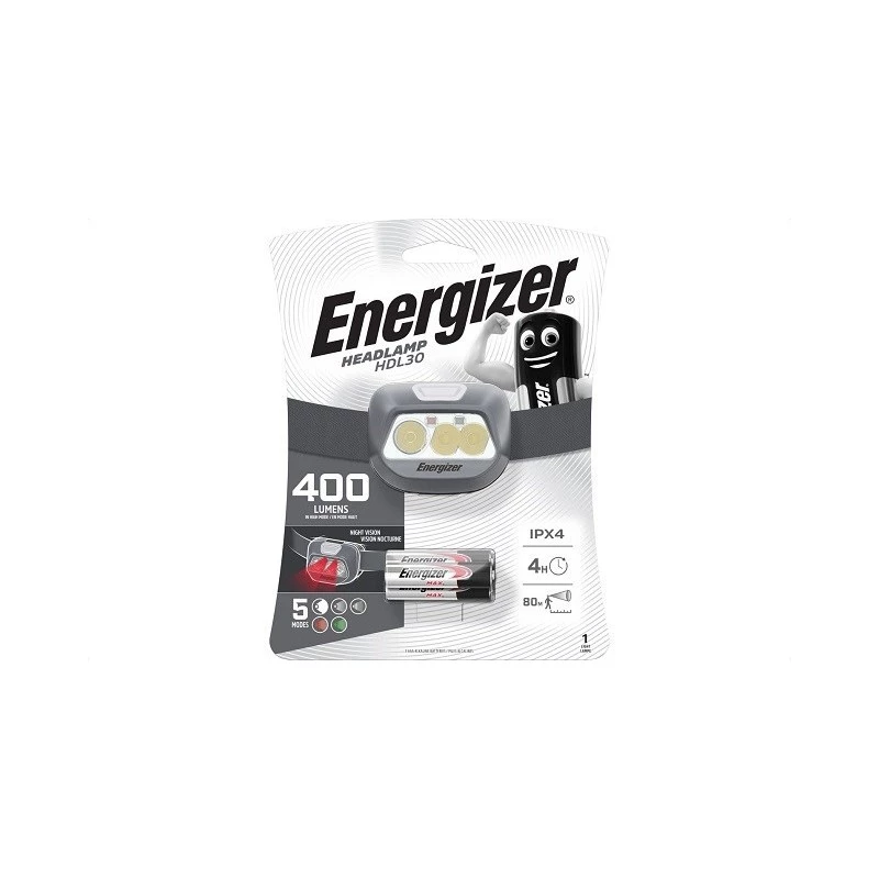 ENERGIZER FLASHLIGHT HEADLIGHT HDL30 3AAA 400 lm