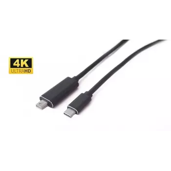 Microconnect USB3.1CMDP2 Adapter graficzny USB 3840 x 2160 pikseli Czarny