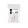 Wtyk modularny 8P8C do kabla LAN litego CAT5, UTP, 10 szt. w opakowaniu | Wtyk modularny 8P8C RJ45, pozłacany 30u”, 3-zębne styki wewnętrzne do kabli litych LAN