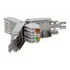 Złącze przewodowe DeLOCK 86477 RJ-45 Szare
