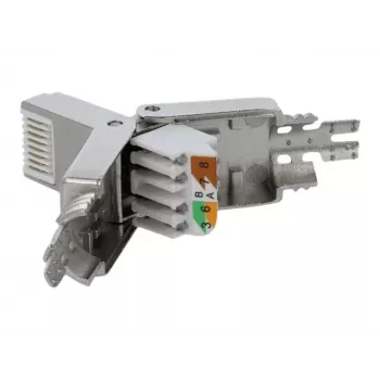 Złącze przewodowe DeLOCK 86477 RJ-45 Szare
