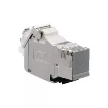 Gniazdo RJ-45 Rutenbeck UM-Cat.6A szare