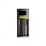 Ładowarka do akumulatorów Nitecore Ci12 Uniwersalna ładowarka USB do Li-Ion, NiCd, NiMH, wejście 3A 5/9/12V, obudowa z tworzywa sztucznego