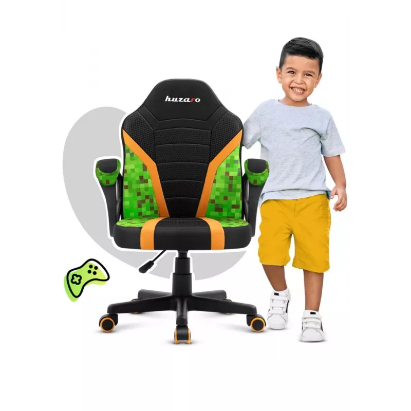 Fotel gamingowy dla dzieci Huzaro Ranger 1.0 Pixel Mesh