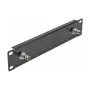 Panel przedni DeLOCK 10 cali Panel z 2 x gniazdo BNC 1U czarny