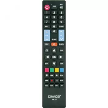 Schwaiger UFB100LG 533 IR Wireless Drucktasten Schwarz Fernbedienung (UFB100LG 533)