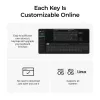 Klawiatura mechaniczna Keychron V3 Ultra 8K — QWERTY, Bluetooth i przewodowa, RGB, czarna
