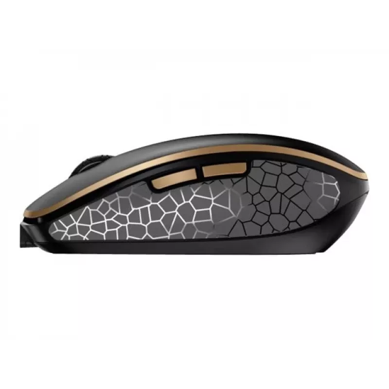 CHERRY DW 9100 cienki klawiatura Z myszą Uniwersalna RF Wireless + Bluetooth AZERTY Francuski Czarny