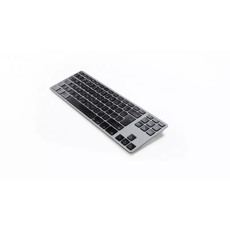 Klawiatura mechaniczna Matias FK408BTB-UK Tenkeyless Bluetooth Aluminiowa Space Gray