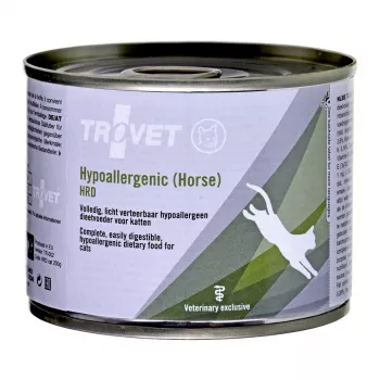 TROVET Hypoallergenic HRD z koniną - mokra karma dla kotów - 200g