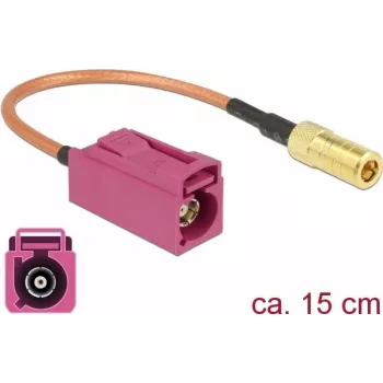 Kabel koncentryczny DeLOCK 89677 RG-316 0,15 m FAKRA H SMB