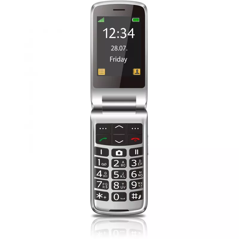 Smartfon Beafon SL645 LTE 2,8 cala 1550 mAh Czarno-Srebrny