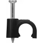 Goobay Cable Clip 6 mm, czarny (64679)