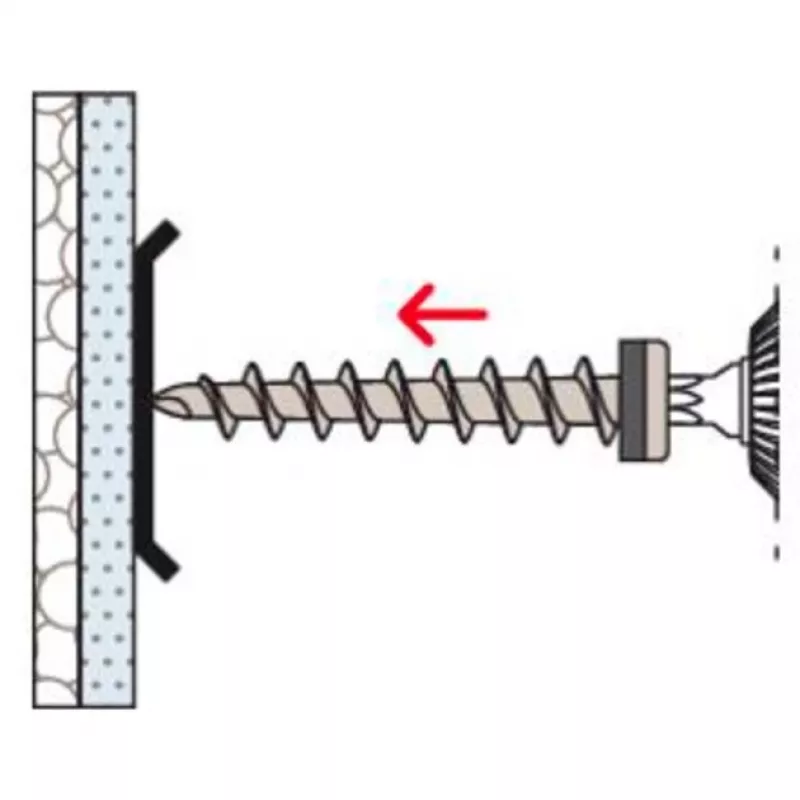 Wkręt Fischer 563537 65 mm Metal 50 szt.