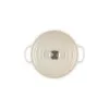 Le Creuset Signature Roaster okrągła biała 20cm
