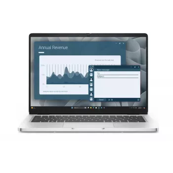 Dell Pro 14 PC14255 | Platinum srebrny | 14 cali | IPS | FHD+ | 1920 x 1200 pikseli | Matowy | AMD Ryzen AI 5 PRO | 340 | 16 GB | DDR5 | Pojemność dysku SSD 512 GB | AMD R