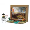 Zestaw konstrukcyjny Cobi Bitwa pod Moskwą Napoleona 145 elementów model historyczny diorama