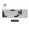 Mechaniczna bezprzewodowa klawiatura Keychron Q5 RGB biała obudowa, układ z możliwością wymiany przełączników na gorąco, kompaktowa forma 75%