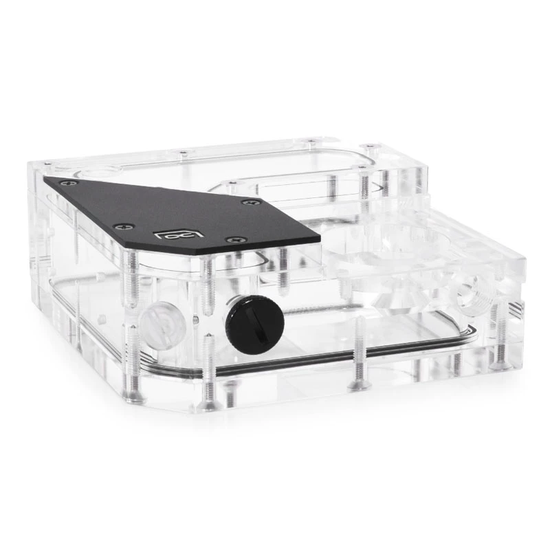 Zbiornik Alphacool 15075 Acrylic Czarny Transparent 120mm
