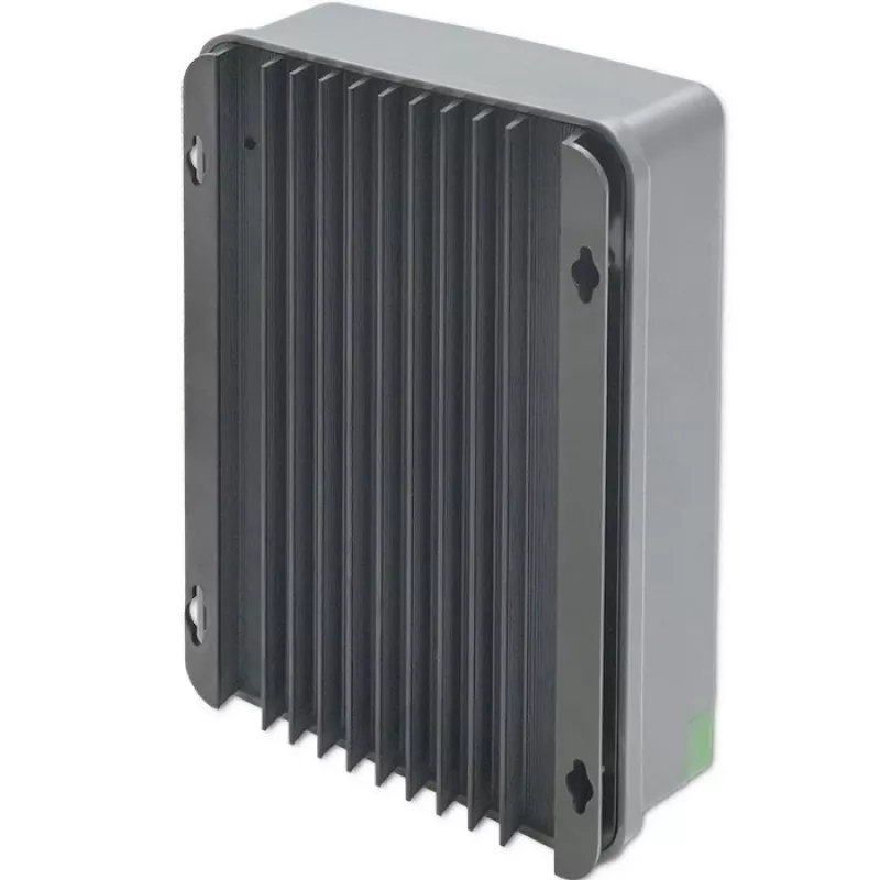 Qoltec, regulator ładowania MPPT z czujnikiem temperatury 20A 12V/24V Wyświetlacz LCD 2 x USB