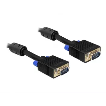 DeLOCK - przewód VGA - HD-15 (męski) - HD-15 (męski) - 10 m (82560)