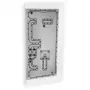 Distroplate Phanteks NV9 Stealkey D-RGB biały