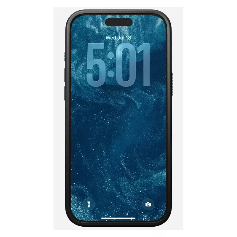 Pokrowiec skórzany Nomad Modern dla iPhone 17 Pro Max (6,9 cala) — Burgundy, skóra+TPU+PC