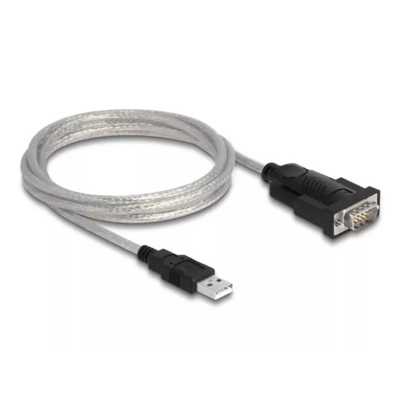 DeLOCK Adapter USB 2.0 Typ-A na szeregowy RS-232 D-Sub 9 + D-Sub 25