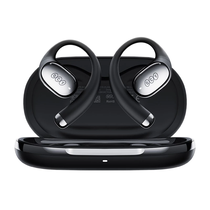 Słuchawki bezprzewodowe QCY Crossky R70, Bluetooth 5.0, redukcja szumów, model CT02 (czarny)