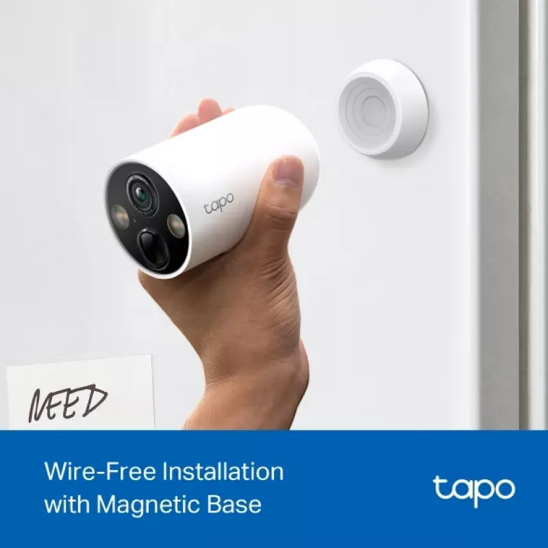 TP-Link Tapo Smart Wire-Free Security Camera, 2-Pack