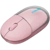 Mysz CANYON OnClick 24 BT/ Bezprzewodowa Przezroczysta/Różowa