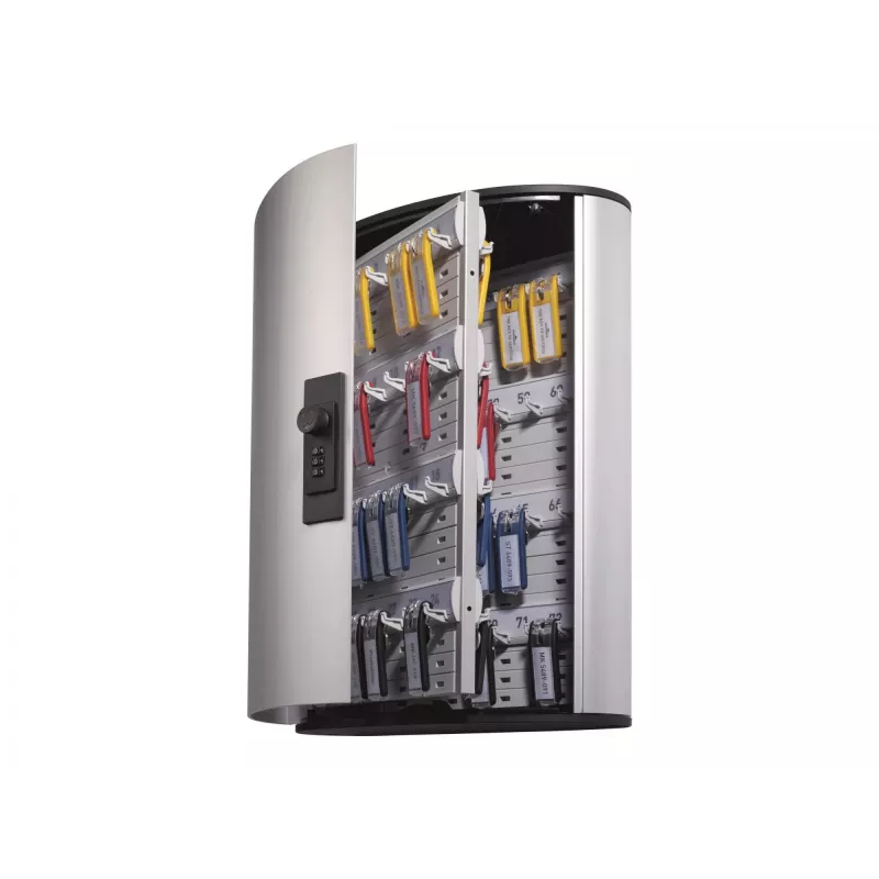 Key Box Durable KEY BOX code 72 Aluminium srebrny