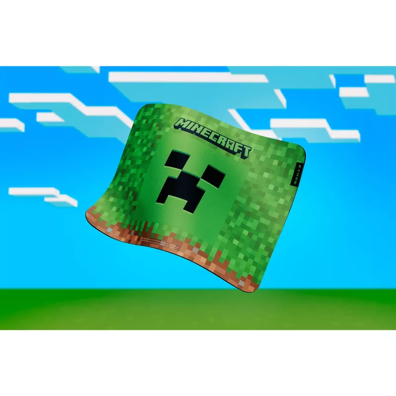 Podkładka pod mysz Razer Gigantus V2 Medium Minecraft Edition — teksturowana powierzchnia, gumowa podstawa, średni rozmiar