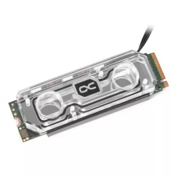 Alphacool HDX Apex M.2 2280 SSD Water Cooler, Acrylic aRGB