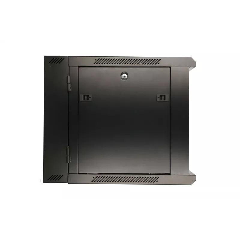 Extralink Szafa rack 9U 600x600 AZH czarna naścienna, typ wahadłowy
