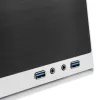 SilverStone SUGO SG13 - Desktop - Mini-DTX - bez zasilacza (AT / PS/2) - Czarny, Biały - USB/Audio (SST-SG13WB-Q)
