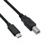 ROLINE USB 2.0 Type C kabel, C - B, ST/ST, czarny, 1,8 m (11.02.8336)