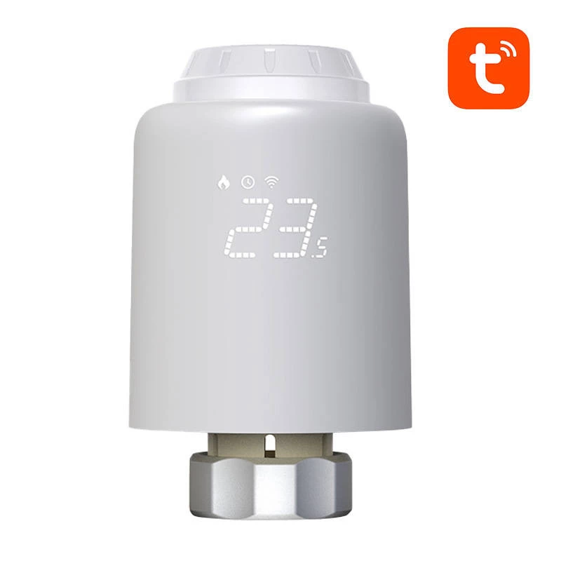 Inteligentny termostatyczny zawór grzejnikowy Avatto TRV07 Zigbee 3.0 — zawór termostatyczny do grzejników, Zigbee 3.0