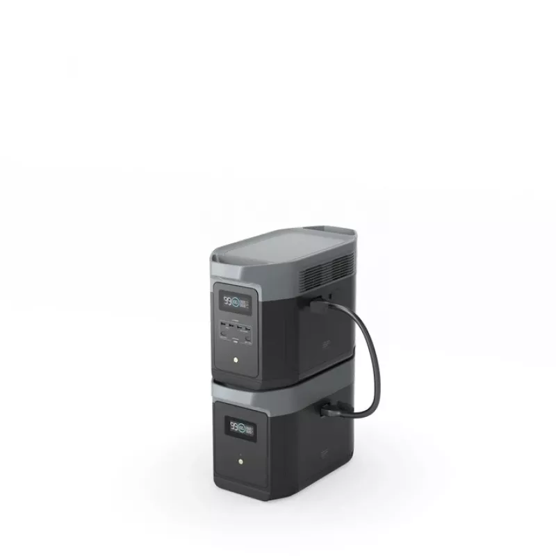 Przenośna stacja zasilająca EcoFlow DELTA 2 Max litowo-żelazowo-fosforanowa (LiFePO4) 2400 W 23 kg