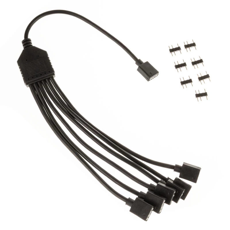 Kabel rozdzielający ARGB 1 na 6, 30 cm, Kolink PGW-AC-KOL-081