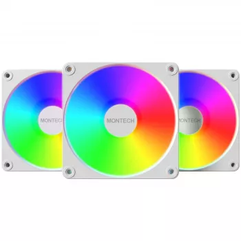 WENTYLATOR OBUDOWY 120MM GF120R V2/ARGB PWM 3W1 (W) MONTECH