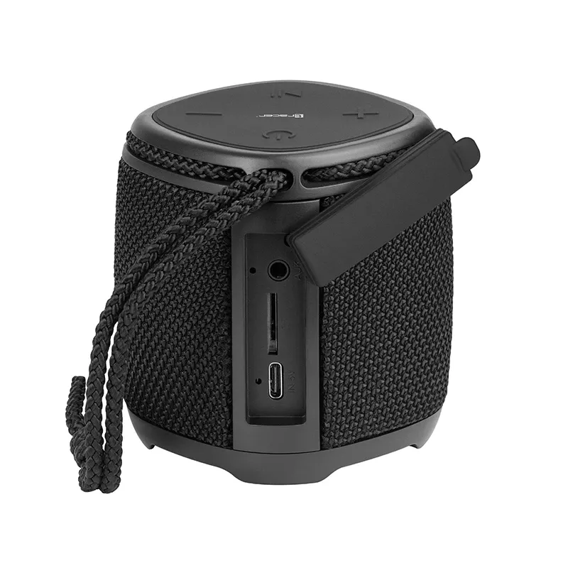 Przenośny głośnik stereo TRACER Splash S (Bluetooth 5.1, 5 W RMS, IPX5, bateria 6 h) Czarny