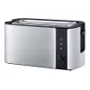 Automatik-Langschlitztoaster AT 2590 (edelstahl/schwarz, 1.400 Watt, für 4 Scheiben Toast)