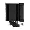 Chłodnica powietrza procesora DeepCool AK500 ZERO DARK 12 cm Czarny