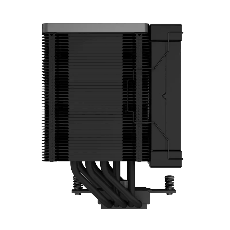 Chłodnica powietrza procesora DeepCool AK500 ZERO DARK 12 cm Czarny