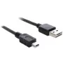 Kabel USB DeLOCK 3m USB 2.0 A - mini USB m/m