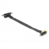 Karta riser DeLOCK 88042 PCI Express x1 męski 90° kątowy z kablem 30 cm