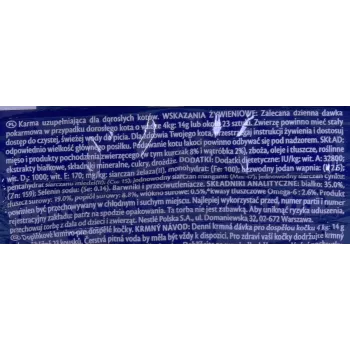 Mokry przysmak dla kota w saszetce Felix Play Tubes z kurczakiem i wątróbką 50 g — mięsna przekąska dla dorosłych, 35% białka, 19,5% tłuszczu
